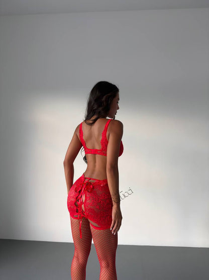 Rosso Desiderio - Lingerie Set